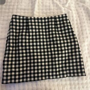 Forever 21 gingham mini skirt